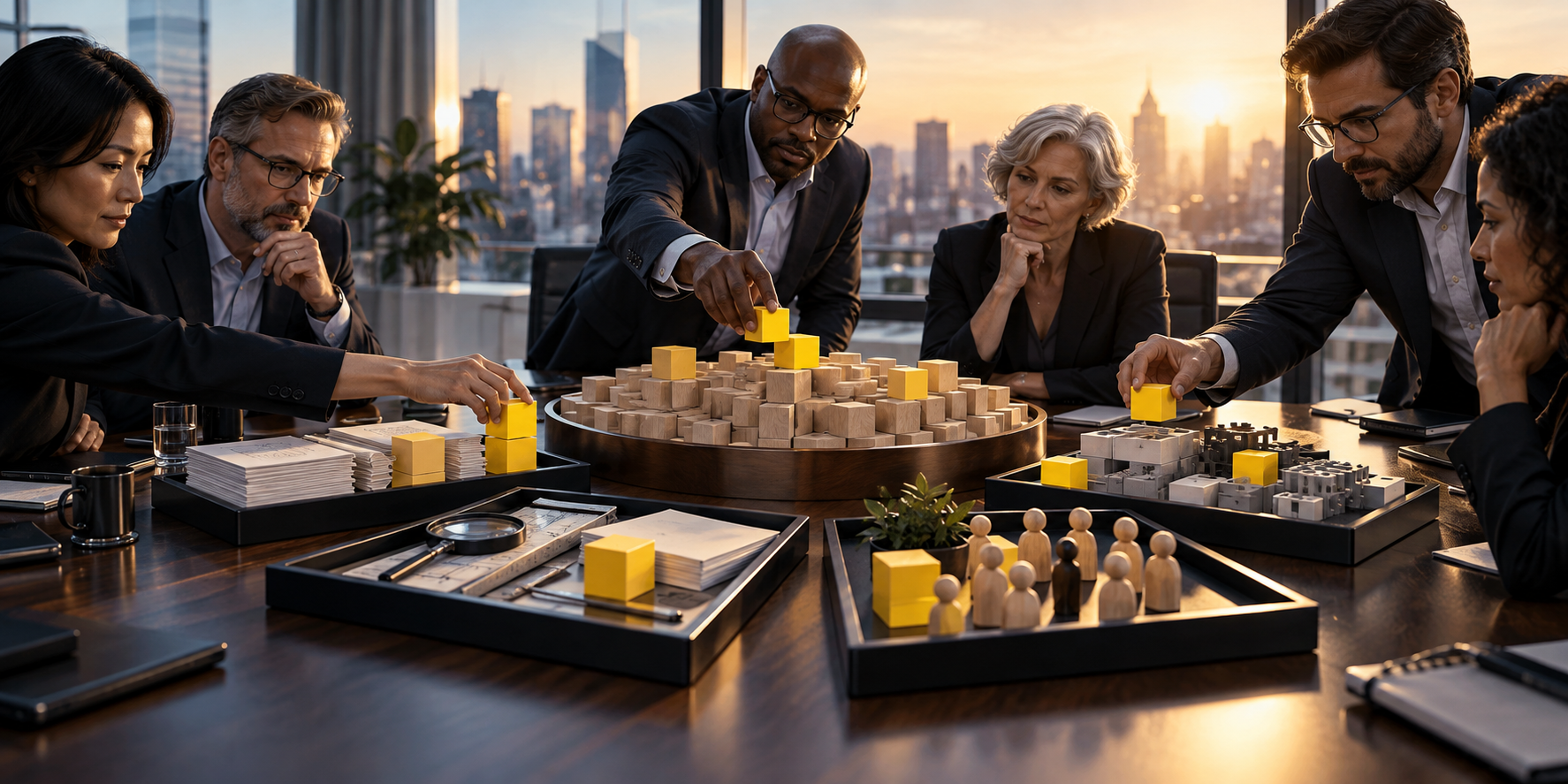 Capacity dividend reinvestment discussed by an executive team allocating AI-created capacity across company priorities.